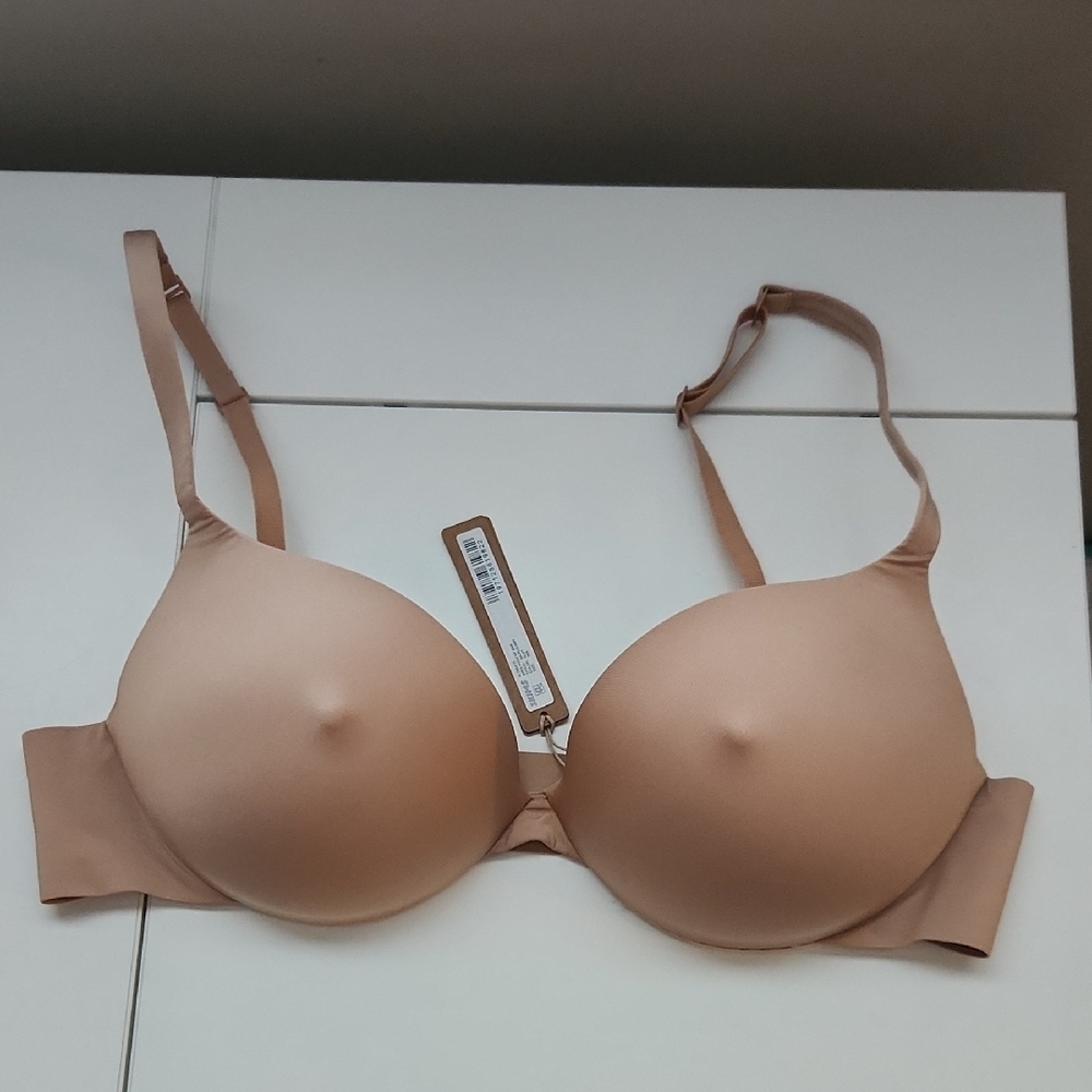 Skims Ultimate Push Up Nipple Bra Clay 36B